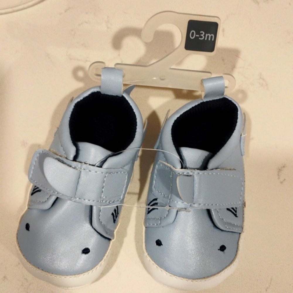 Shark baby shoes